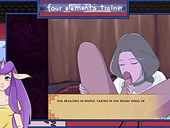 hey, avatar's milfy blowjob bonus is so sexy with big tits moaning 😍