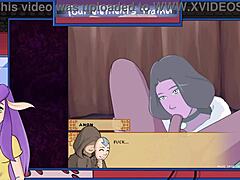 Train four elements with a hot milf in Avatar