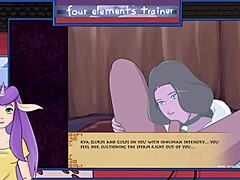 hey, avatar's milfy blowjob bonus is so sexy with big tits moaning 😍