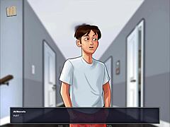 Summertime Saga: Big Cock Meets Tiny Tits