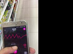 Milly Lascy Andando Com Vibrador No Shooping In Hardcore Teen Fetish