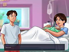 Summertime Saga: Big Cock Meets Tiny Tits