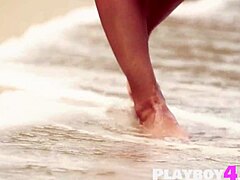 Stunning blonde milf Cara Mell flaunts sexy curves in hot outdoor shoot