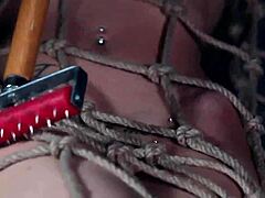 whoa, realtor and client team up to double penetrate this submissive beauty! insane punishment! 😱