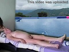 Playboy Style Massage Preview with Agarabas and Olpr on Shaved Big Cock