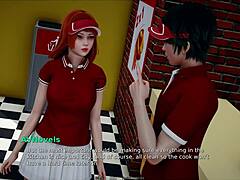 my bully lover dominates in cartoon action