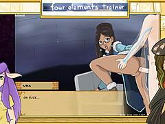 Lesbian orgy in Avatar: The Last Airbender game