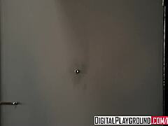 Raven Alexis and Manuel Ferrara in rough teen blowjob and hardcore fuck