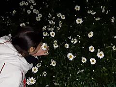 Sex with Housekeeper After Garden Walk Turns Wild - Girls Fly Orgasm