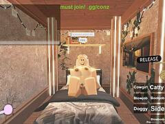 There are some big tits, deepthroat, and doggystyle action in this Roblox porn