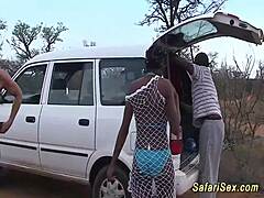 shy amateurs deepthroat monster cocks in african group orgy