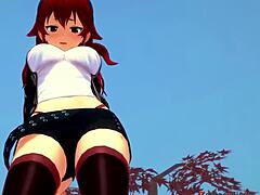 Can you believe Eris watches Roxy fucking in this full fantasy movie?