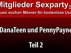 Hardcore group sex with amateur German sluts and creampies