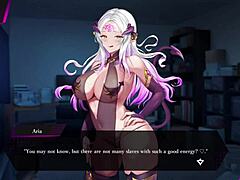 Femdom and creampie in anime porn video with a musical twist