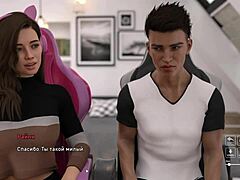 Cartoon porn with big ass and big nipples action