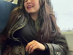 unexpected fun on train with daring stranger