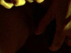 Wife intensely plays with dildo until explosive cum orgasm