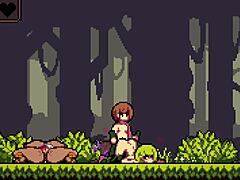 Life with the tribe begins as curvy anime hentai babes with big tits dive into 3d game action