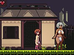 Life with the tribe begins as curvy anime hentai babes with big tits dive into 3d game action