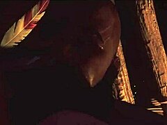 Cursed Island Orgy with Cartoon Brunette on Yacht in Anime Sex