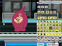 3 girl fun with one big cock in Animeteen game