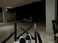 Wife's tight pussy gets pounded by big black cock