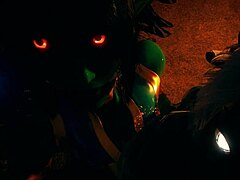 Cursed Island Orgy with Cartoon Brunette on Yacht in Anime Sex