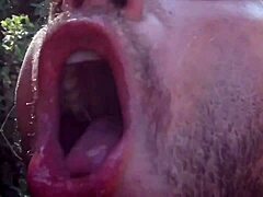 Vadim Romanov and stranger share intense gay blowjob with massive cumshots in close-up action. It's a raw cruising encounter you can't miss!