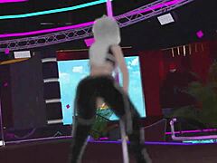 Watch VRChat pole dancing in virtual reality?