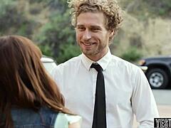 Trying missionary with a hot teen 18+ babe 😍