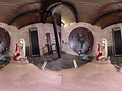 Angel Wicky's BDSM adventure in virtual reality with Oculus
