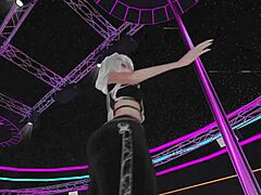 Watch VRChat pole dancing in virtual reality?
