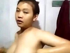 hey, wanna watch this khmer girl showering naked in steamy action?