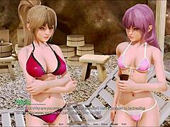 Exploring the harem hotel in episode 107 😊