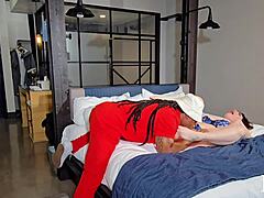 melody mynx riding bbc hard before avn with fresh creampie