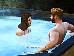 Peggy's naughty affair in 3D