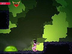 Succubus seduces everyone in hell during Sinher gameplay.