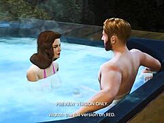 Peggy's naughty affair in 3D