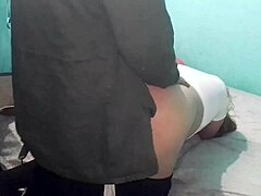 Latina MILF Bent Over In Doggystyle Fuck