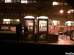 Watch this interracial couple dare to fuck outdoors in public?