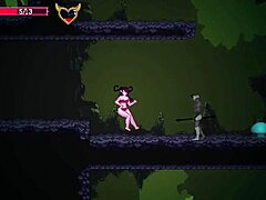 Succubus seduces everyone in hell during Sinher gameplay.