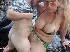 tiffany montavani fucks pitoco at waterfall 😍