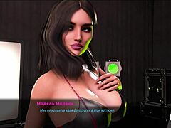 Hidden camera captures behind the scenes of a fashion business in anime style