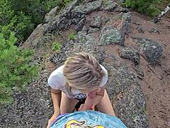 Ever Seen a Milf Suck Off an Instructor During a Mountain Hike?