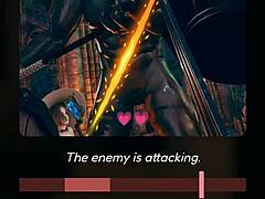 are you confined with horny twins in this gothic hentai game?