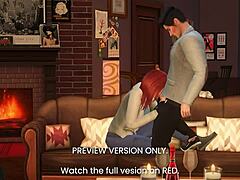 Fucking godmother in 3D hentai