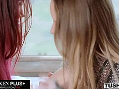 Tushy Curvy Anal-Loving Besties Octokuro & Ivy Maddox Share Thick Cock