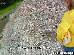 Fucked Emma on construction site