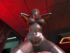 Atomic Heart brings to life an animated 3D porn movie with twin sisters