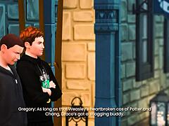 Want to see Ginny's naughty revenge in 3D hentai?